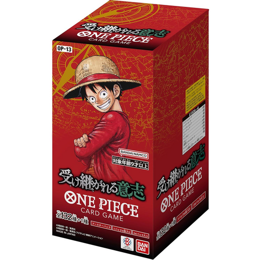 [Pre Order] OP-13 Carrying On His Will Booster Box - Japanese One Piece TCG