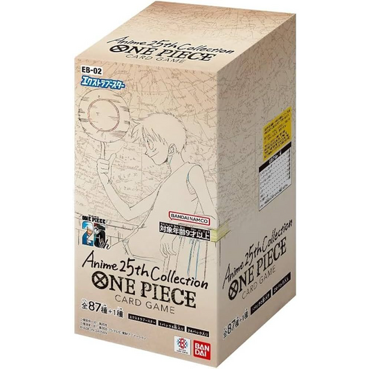 [Pre Order] EB-02 Anime 25th Collection Extra Booster Box - Japanese One Piece TCG