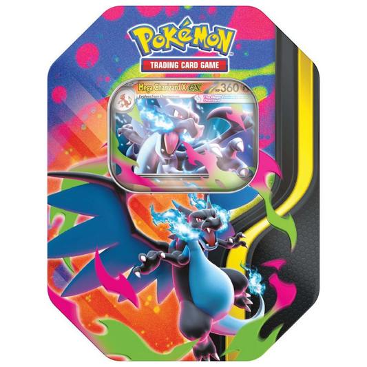 [Pre Order] Mega Charizard Tin - Pokemon TCG