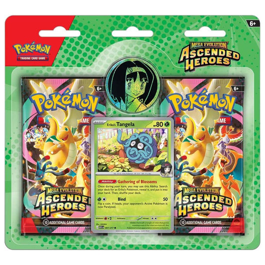 [Pre Order] Ascended Heroes Collection 2 Pack Blister Erika - Pokemon TCG