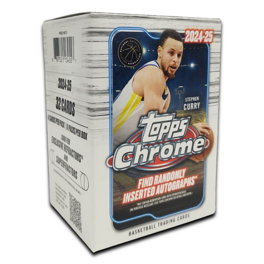 2024/25 Topps Chrome NBA Basketball Value Blaster Box - Topps TCG