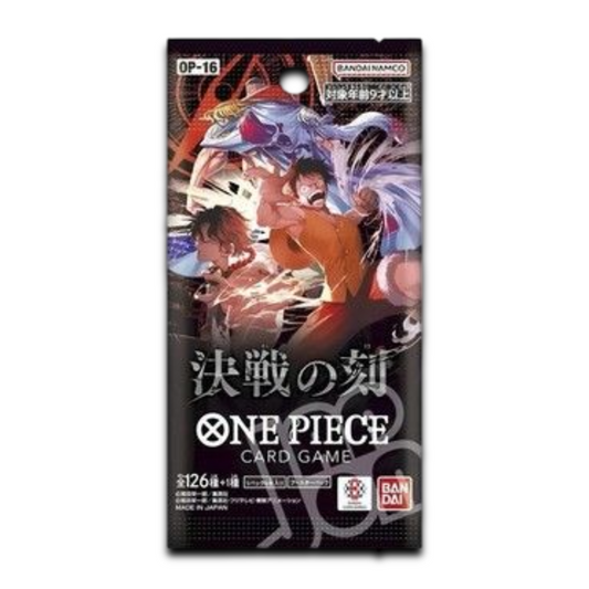 [Pre Order - ETA 5/6] OP-16 Time Of The Battle Booster Pack - Japanese One Piece TCG
