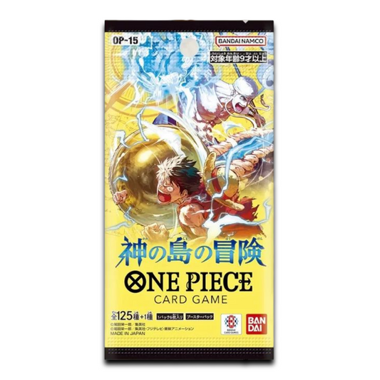 OP-15 Adventure on KAMI’s Island Booster Pack - Japanese One Piece TCG