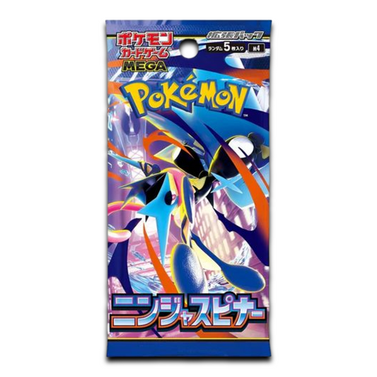 Ninja Spinner M4 Booster Pack - Japanese Pokémon TCG