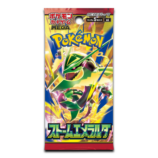 Storm Emeralda M6 Booster Pack - Japanese Pokémon TCG