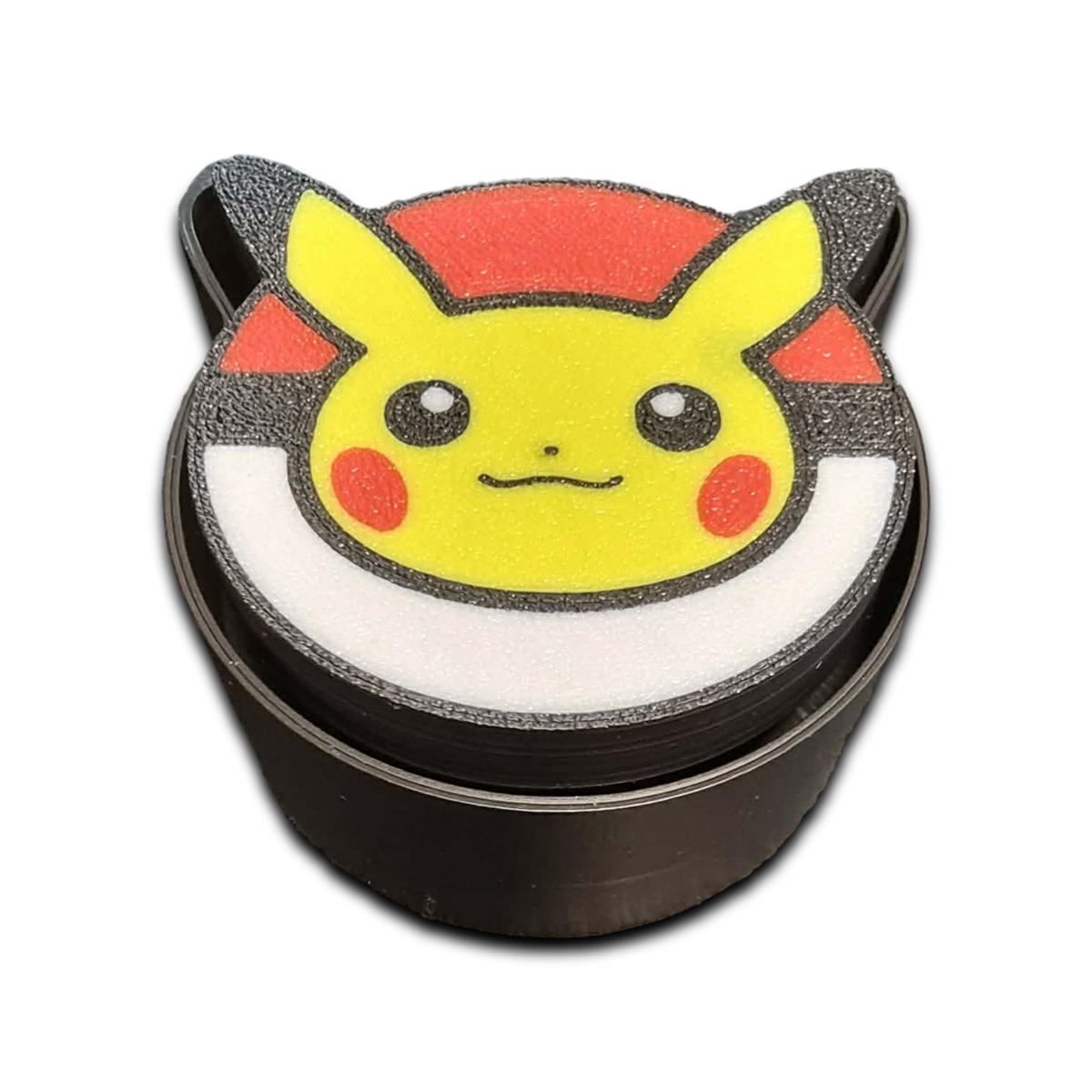 Pikachu Poke Ball Inspired Sensory Fidget Clicker