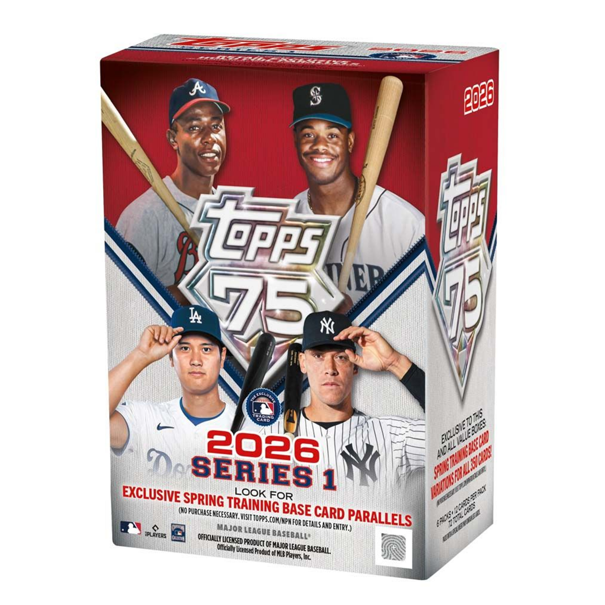 [ETA 8/1] Topps 2026 Baseball Series 1 Value Box - Topps TCG