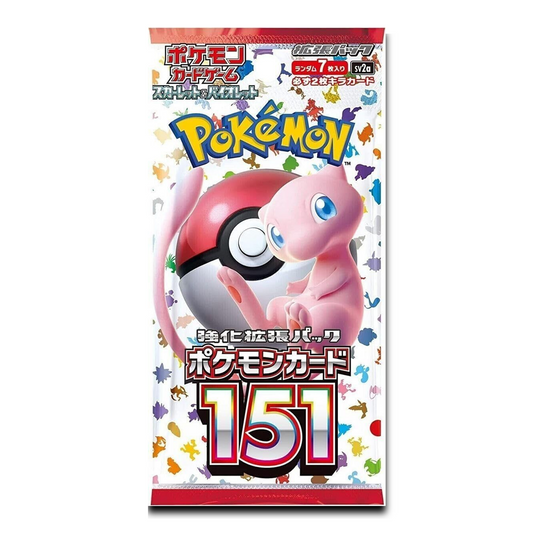 151 SV2A Booster Pack - Japanese Pokemon TCG