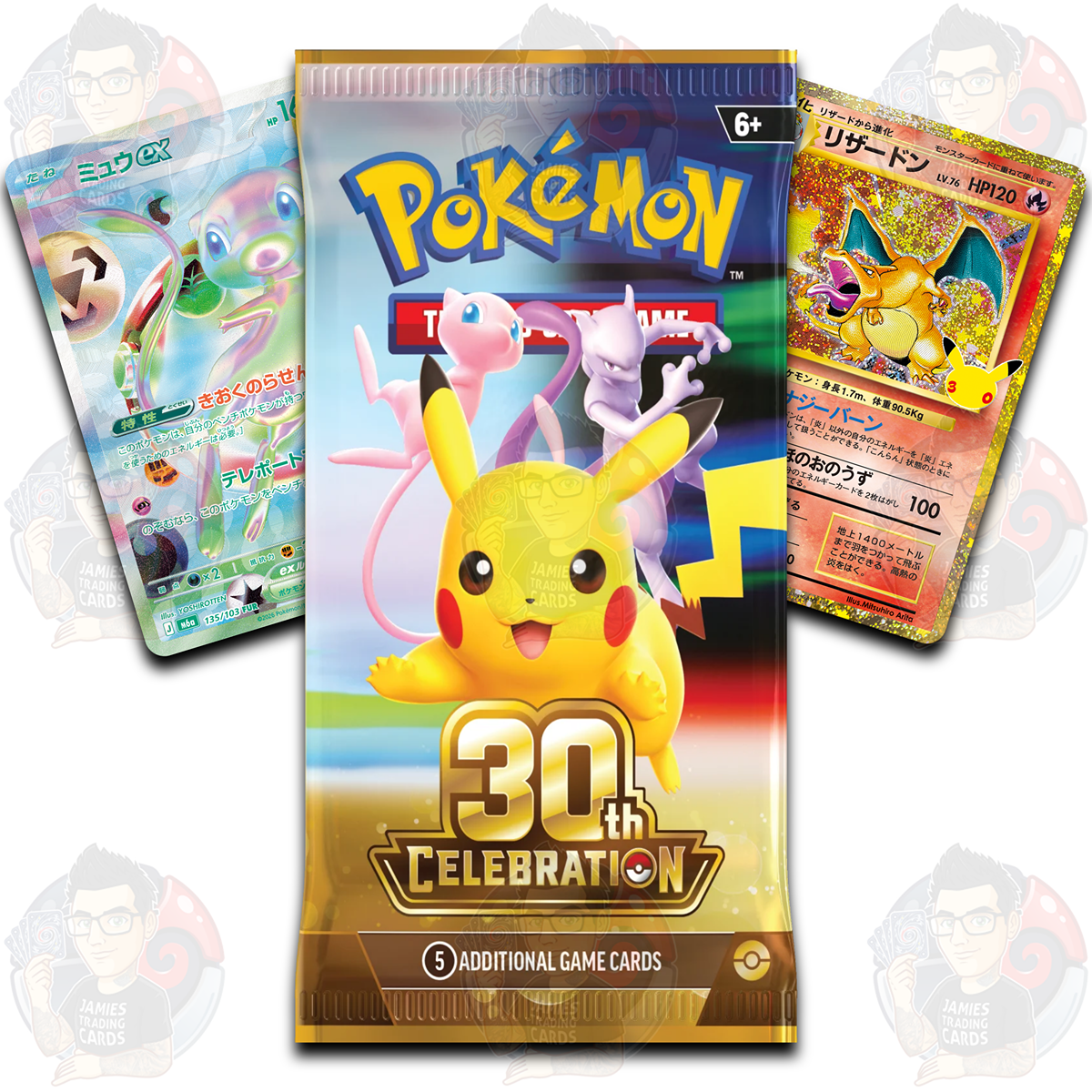 [Pre Order Coming Soon] 30th Celebration M6A Booster Pack - Japanese Pokémon TCG