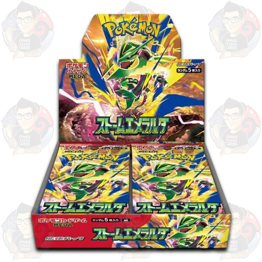 Storm Emeralda M6 Booster Box - Japanese Pokémon TCG
