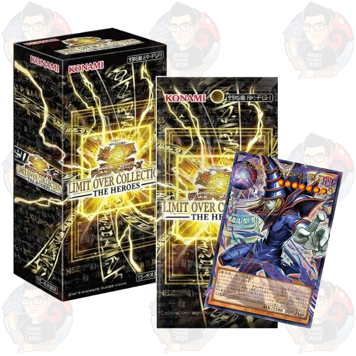 [ETA 5/3] Limit Over Collection The Heroes Booster Box - Japanese Yugioh TCG