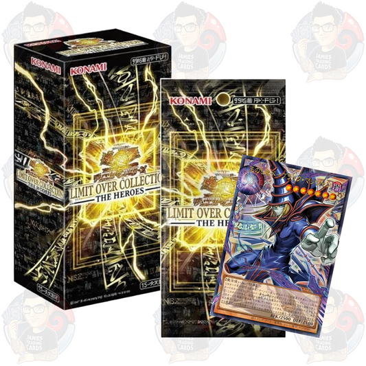 Limit Over Collection The Heroes Booster Box - Japanese Yugioh TCG