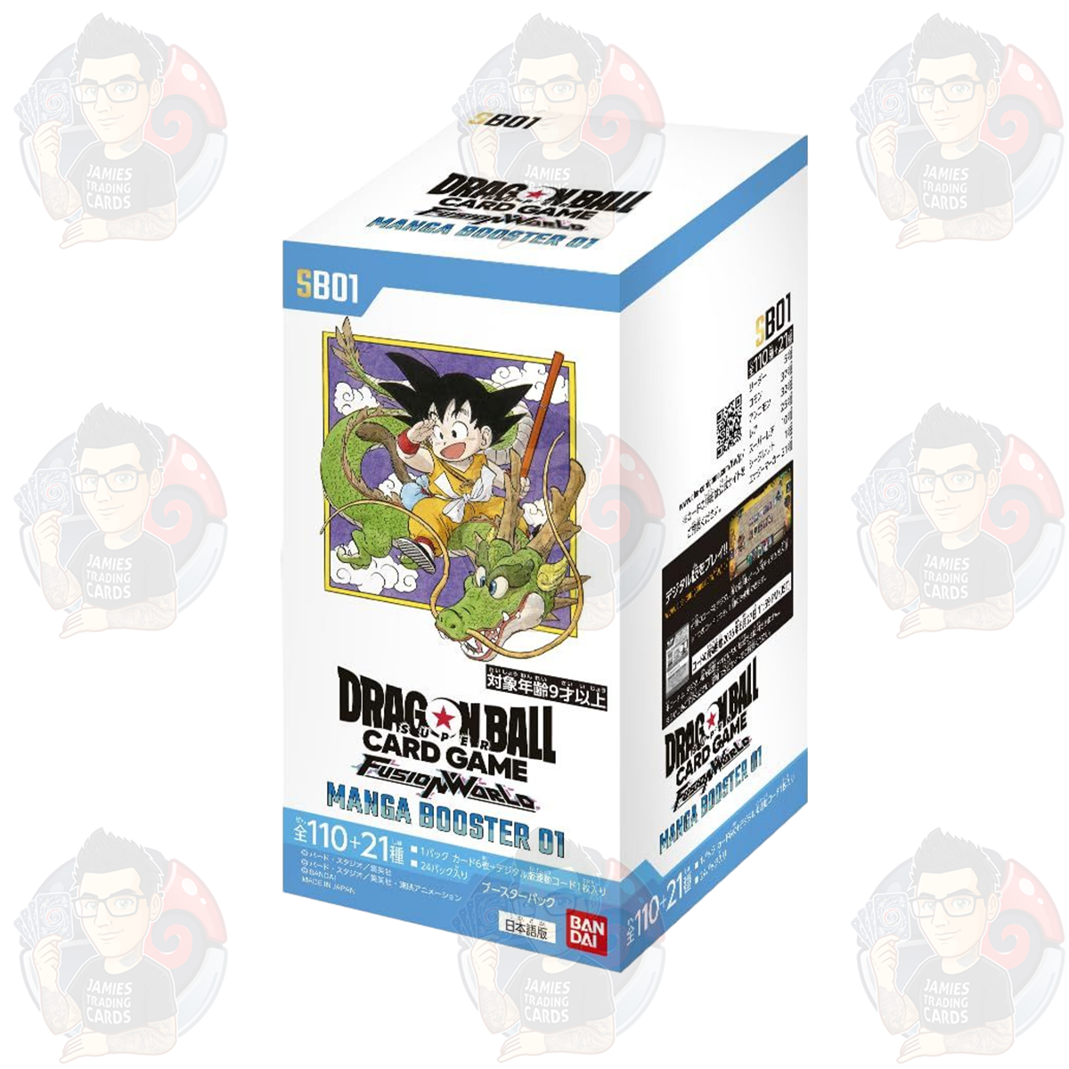 [ETA 3/4] SB01 Manga Booster 01 Booster Box - Japanese Dragon Ball Z Fusion World TCG