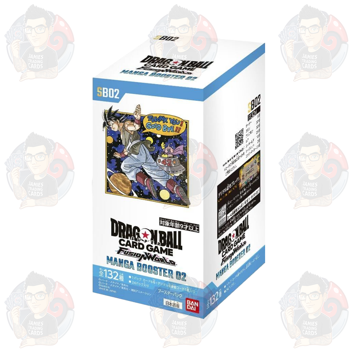 [ETA 3/4] SB02 Manga Booster 02 Booster Box - Japanese Dragon Ball Z Fusion World TCG