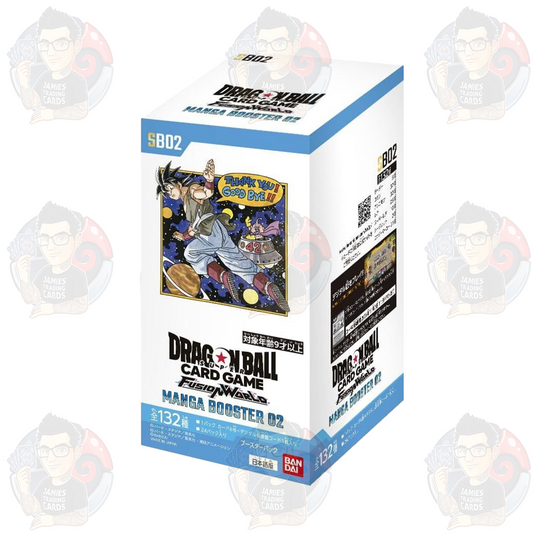 [ETA 3/4] SB02 Manga Booster 02 Booster Box - Japanese Dragon Ball Z Fusion World TCG