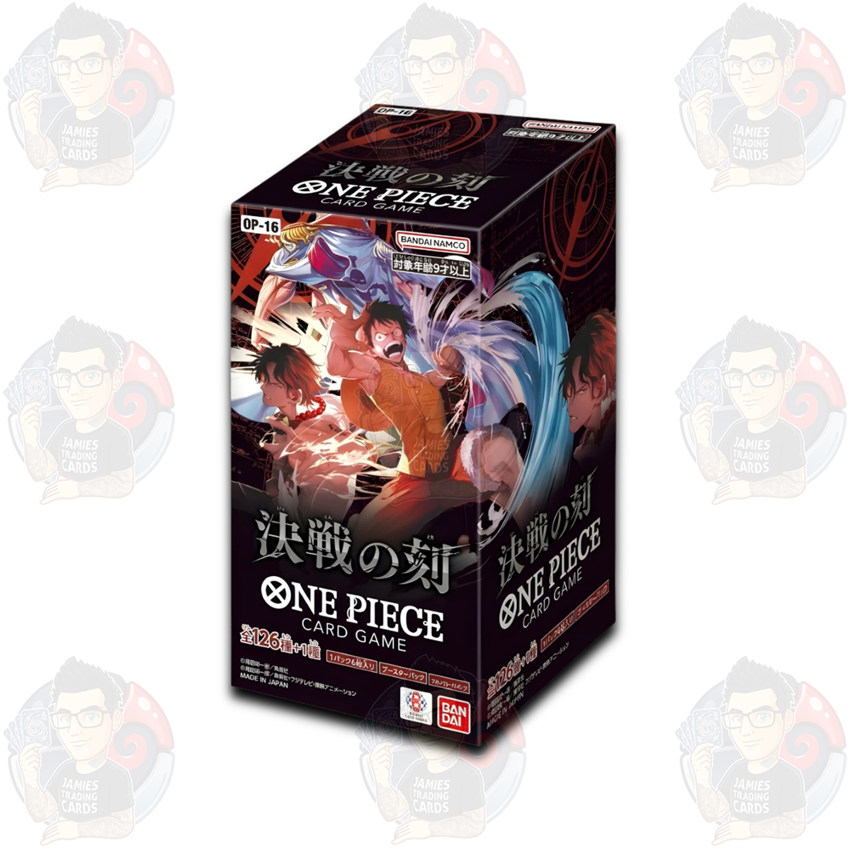 [Pre Order - ETA 5/6] OP-16 Time Of The Battle Booster Box - Japanese One Piece TCG