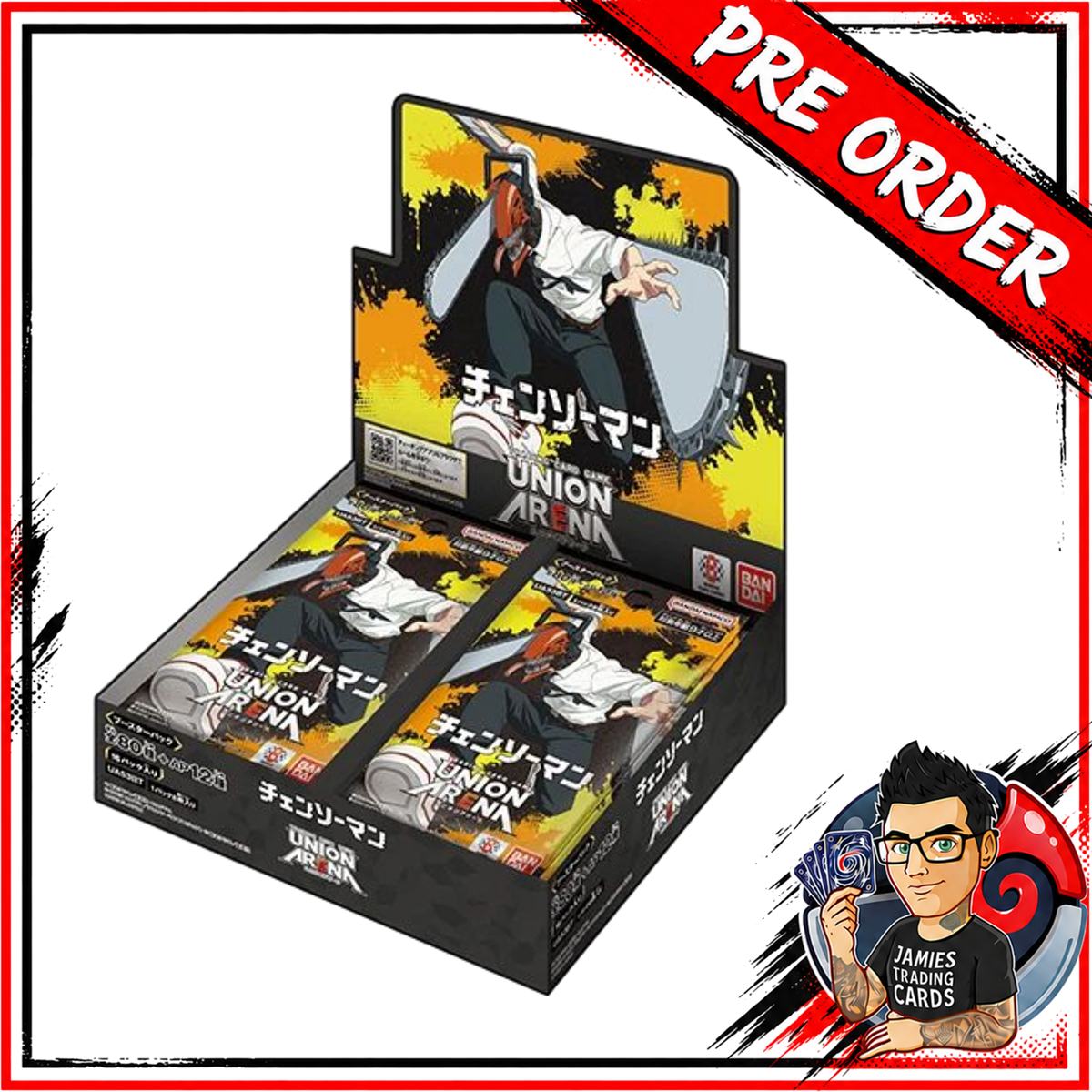 [PRE ORDER - 29/5] Union Arena - Chainsaw Man Booster Box - Japanese TCG