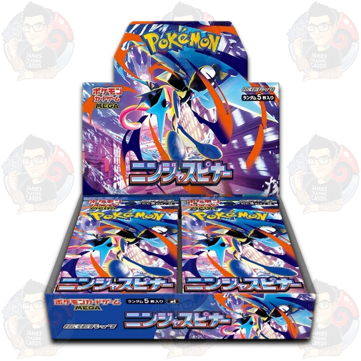 Ninja Spinner M4 Booster Box - Japanese Pokémon TCG