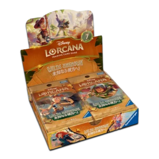 [Pre Order - ETA 16/10]  Lorcana Wilds Unknown Japanese Booster Box - Japanese Lorcana TCG