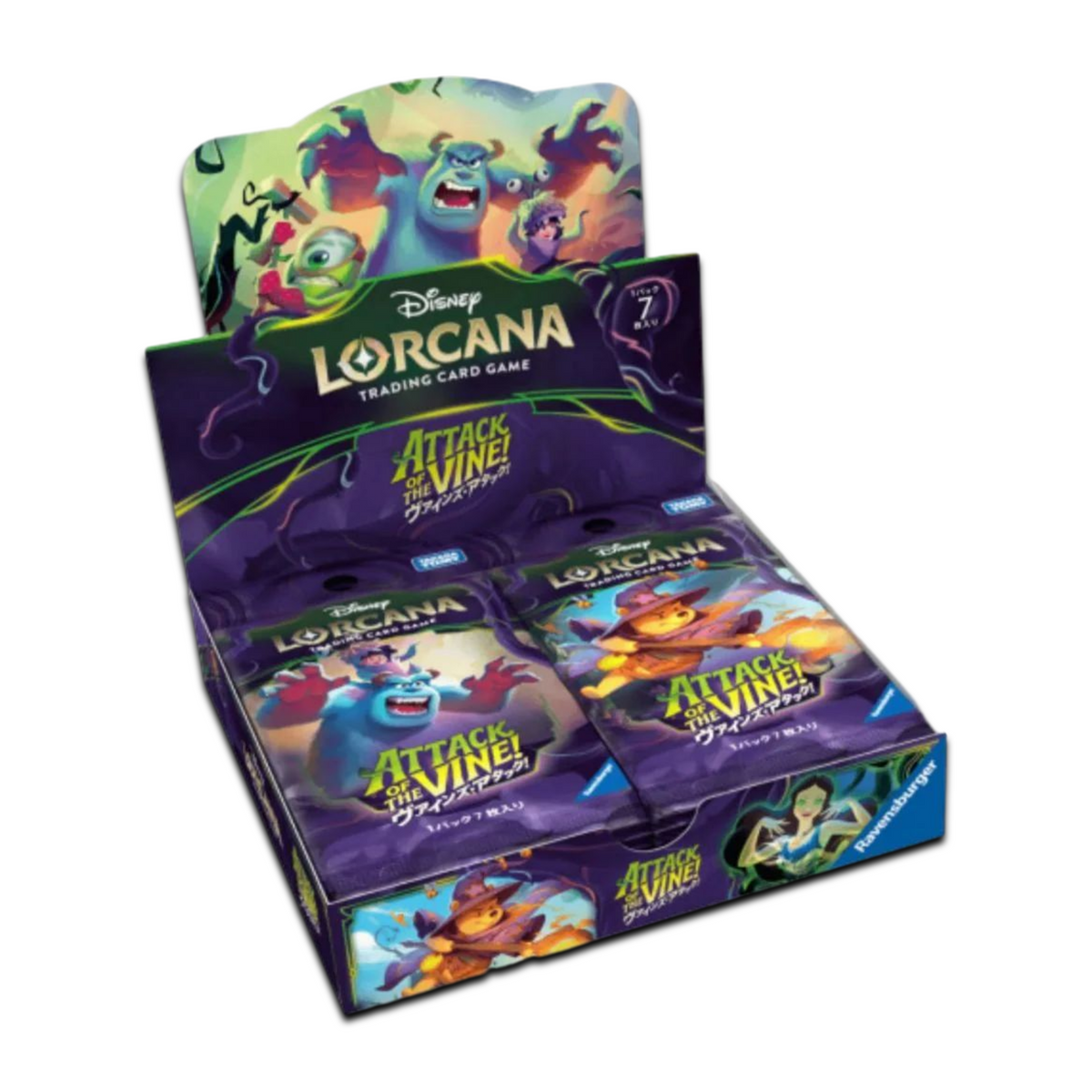 [Pre Order - ETA 16/10]  Lorcana Attack Of The Vines Japanese Booster Box - Japanese Lorcana TCG