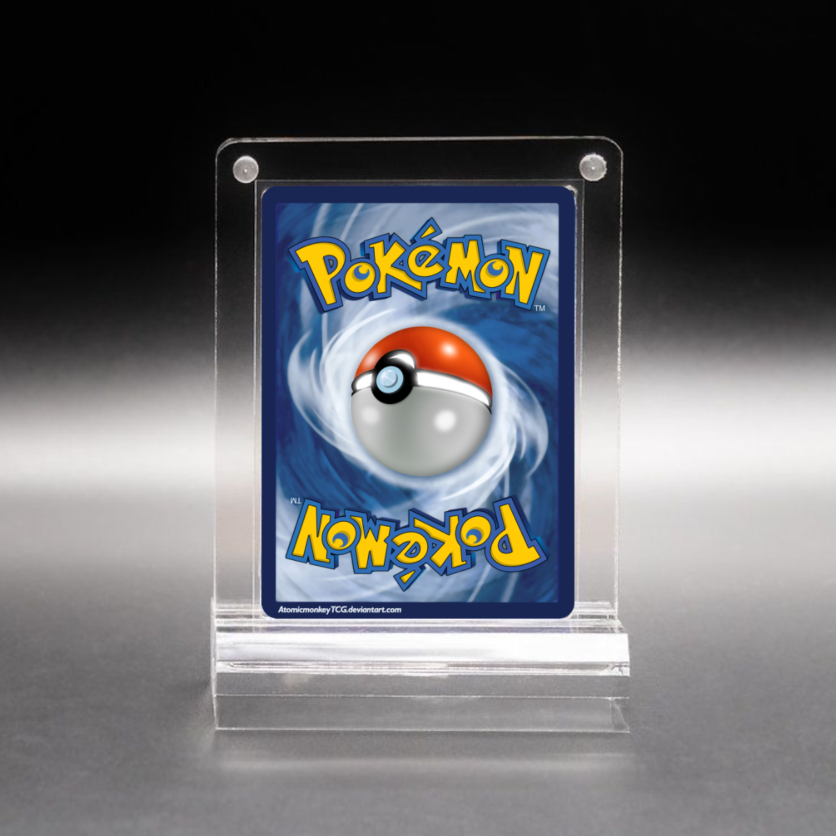 Pokemon Single Card Acrylic Display Case With Stand - Acryshield [Coming Soon]