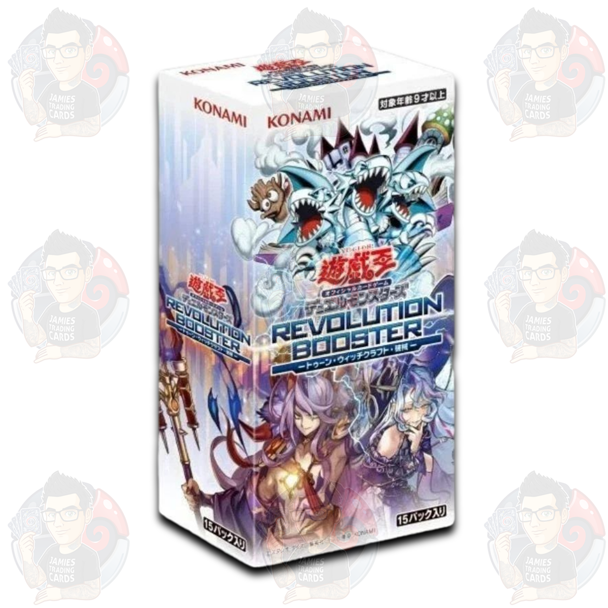 [Pre Order - ETA 14/9] Revolution Toon Witchcrafter Unchained RV01 Booster Box - Japanese Yugioh TCG