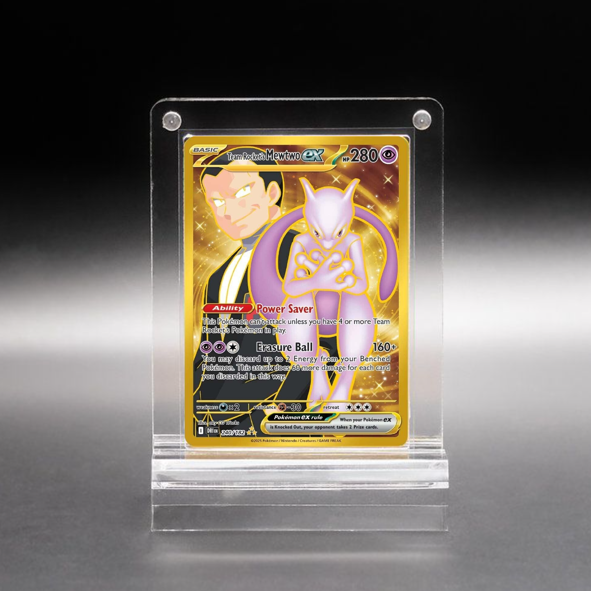 Pokemon Single Card Acrylic Display Case With Stand - Acryshield [Coming Soon]