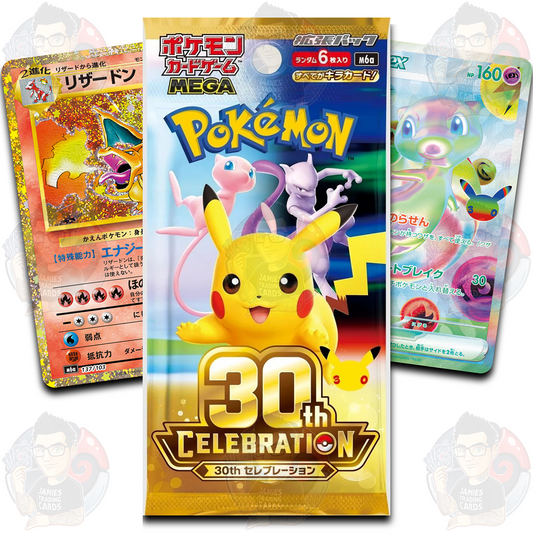 30th Celebration M6A Booster Pack - Japanese Pokémon TCG