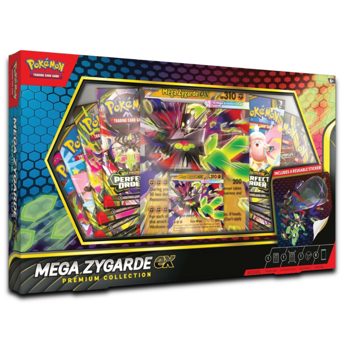 [Pre Order - 22/5] Mega Zygarde EX Premium Collection Box - Pokemon TCG