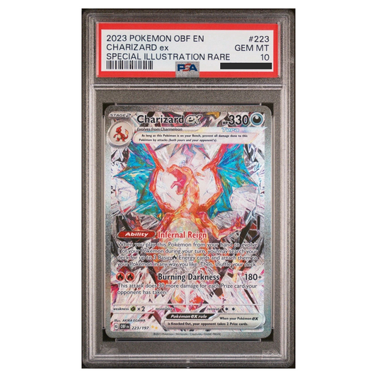 [ETA 25/9] 223/197 - PSA 10 Charizard Ex - Obsidian Flames - Pokemon TCG