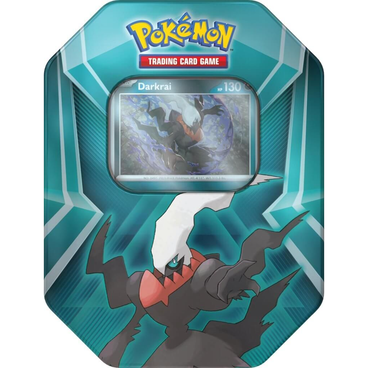 [ETA 8/1] Triple Whammy Collector Tin Darkrai - Pokemon TCG