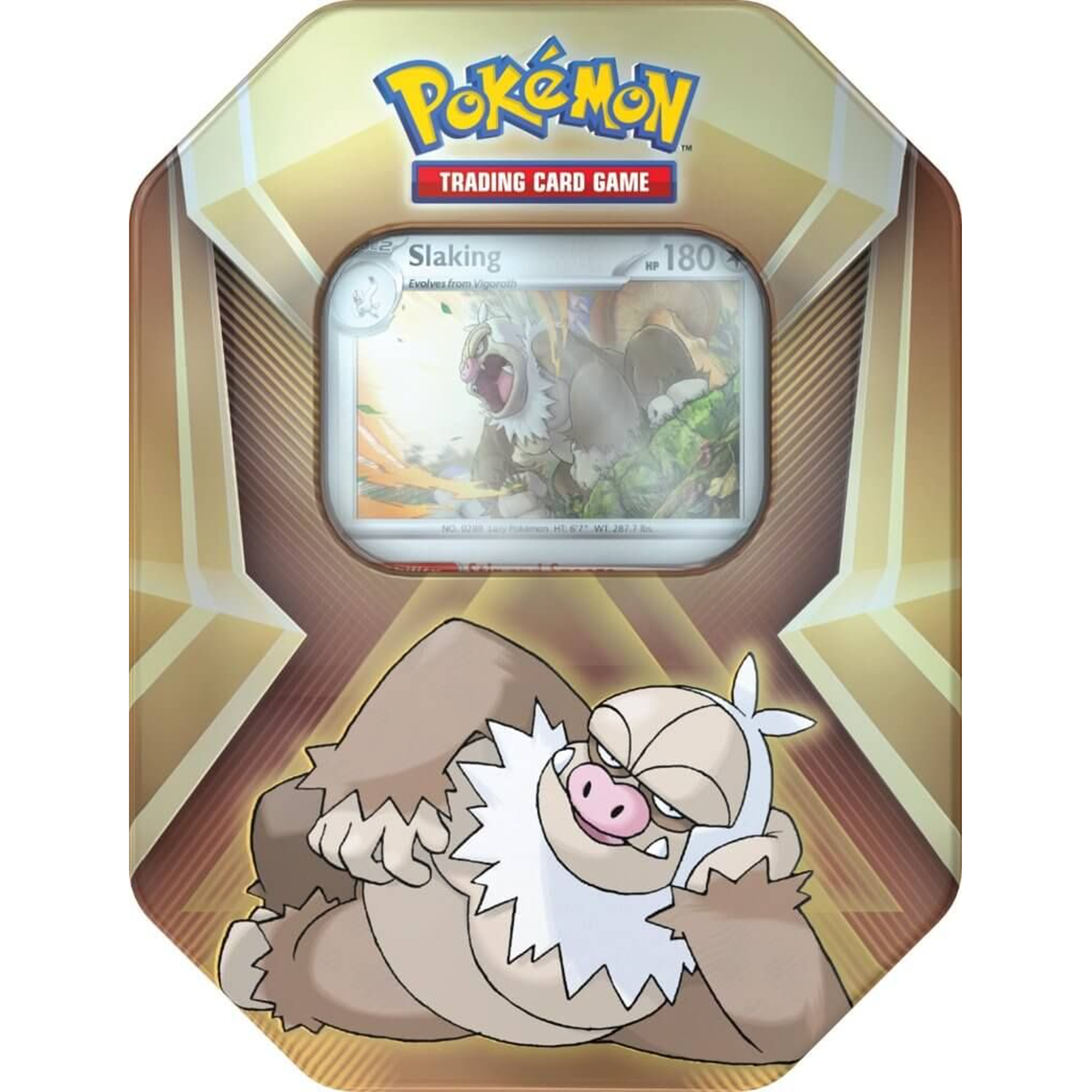 [ETA 8/1] Triple Whammy Collector Tin Slaking - Pokemon TCG