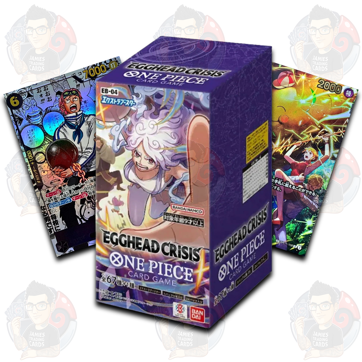 EB-04 Egghead Crisis Extra Booster Box - Japanese One Piece TCG