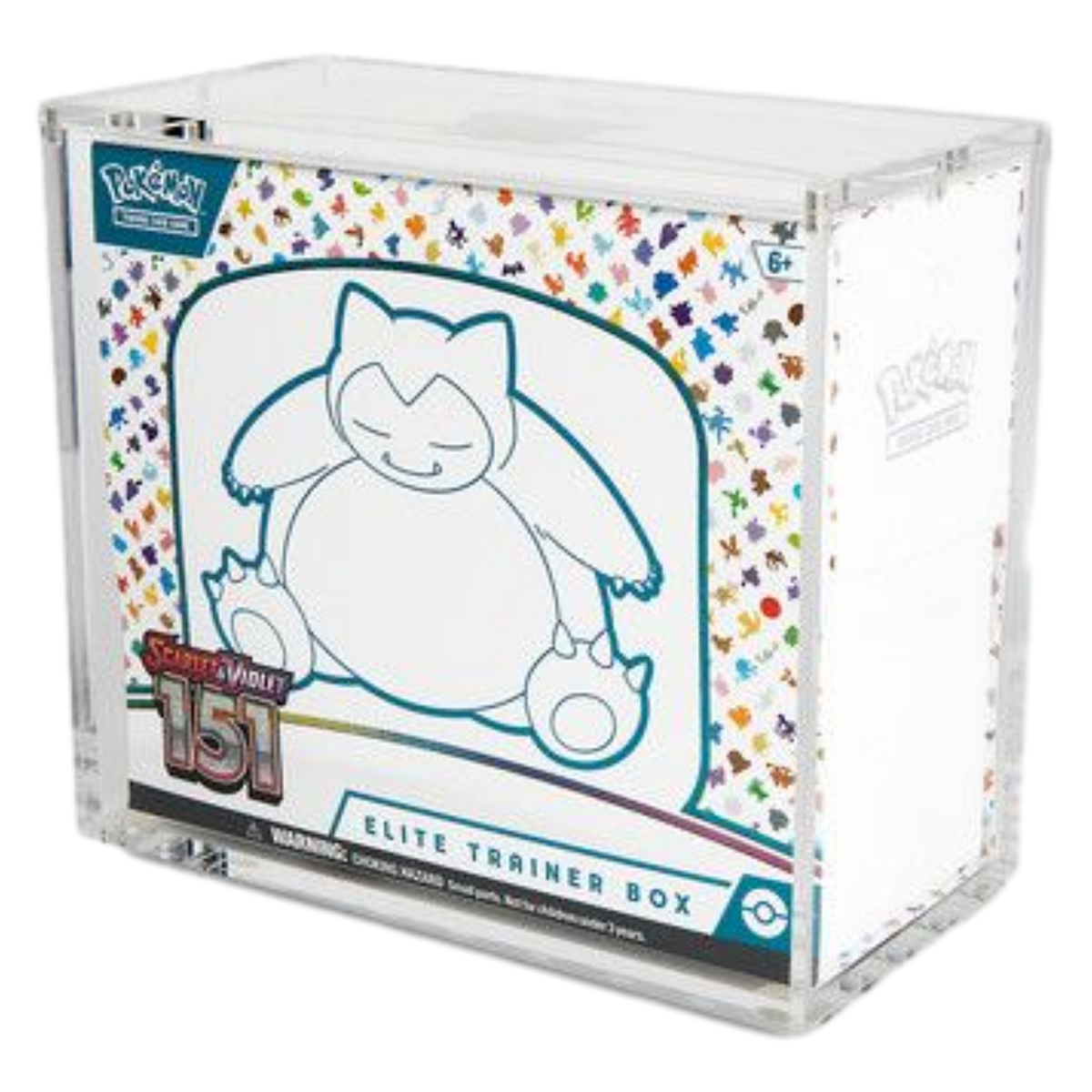 Acryshield Pokémon Elite Trainer Box Acrylic Magnetic Display Case
