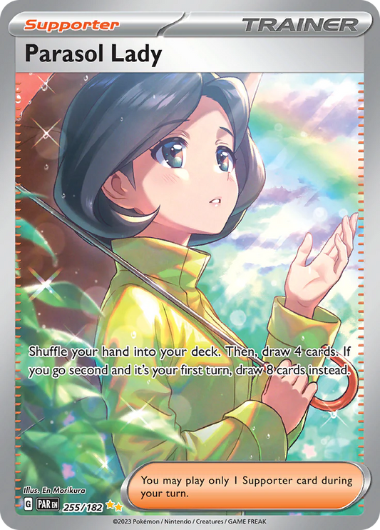 255/182 - Parasol Lady - Paradox Rift - Pokemon TCG