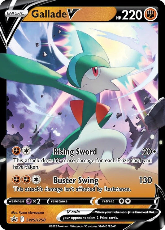 SWSH2258 - Gallade V - Pokemon TCG Black Star Promo