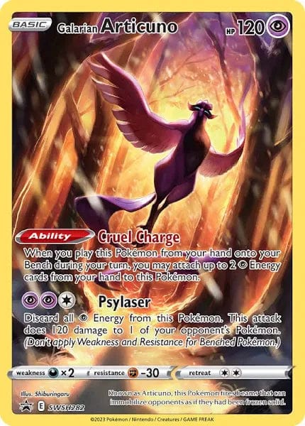 JamiesTradingCards SWSH282 - Galarian Articuno - Crown Zenith - Pokemon TCG Black Star Promo