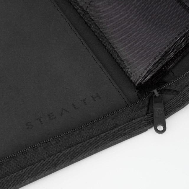 Palms Off Gaming Black STEALTH 480 Slot Zip Binder - JamiesTradingCards