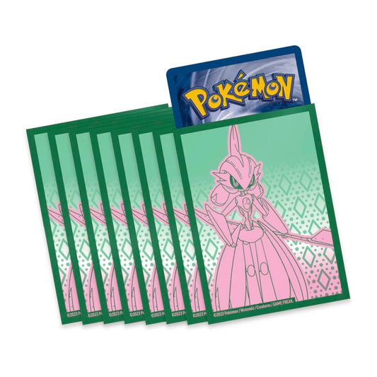 Paradox Rift ETB Card Sleeves Iron Valiant 65 Pack - Pokemon TCG