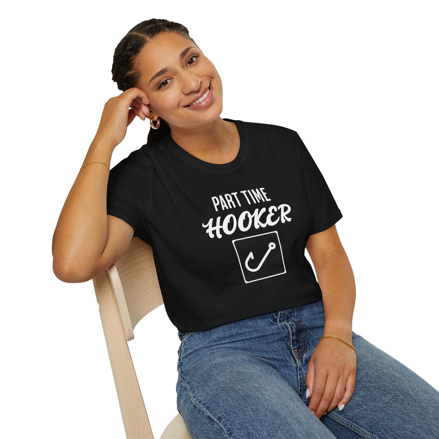 Part Time Hooker Adults Unisex Tee - Jamie's Trading Cards - JamiesTradingCards