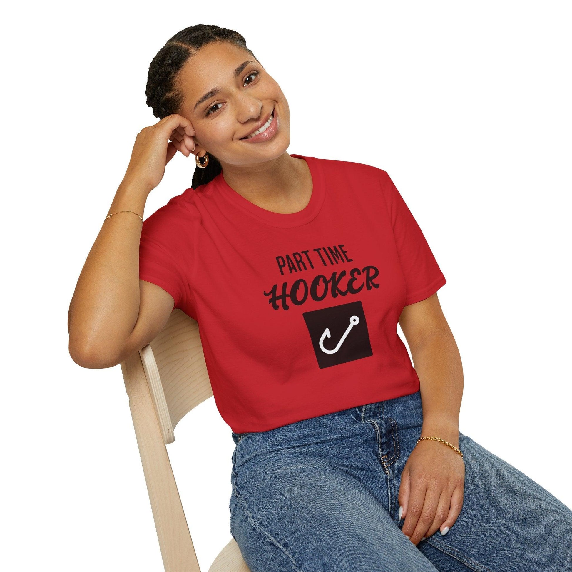 Part Time Hooker Adults Unisex Tee - Jamie's Trading Cards - JamiesTradingCards