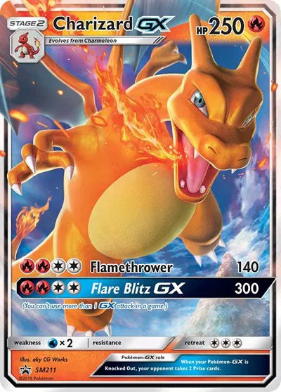 SM211 - Charizard GX - Sun & Moon Promo - Pokemon TCG