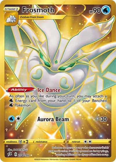 204/192 - Frosmoth - Rebel Clash - Pokemon TCG