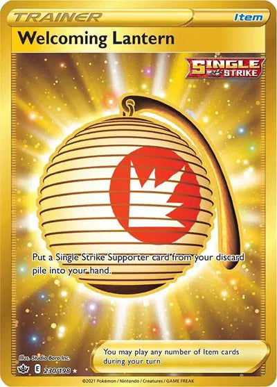230/198 - Welcoming Lantern - Chilling Reign - Pokemon TCG
