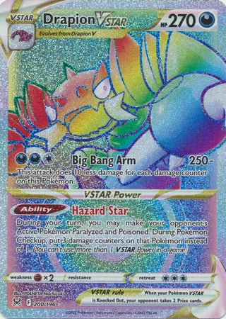 200/196 - Drapion V - Lost Origins Pokemon TCG