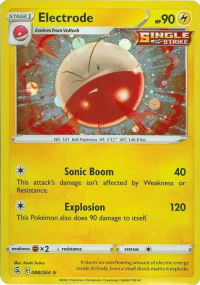088/264 - Electrode Cosmos Holo - Pokemon TCG