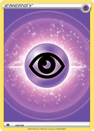156/159 - Psychic Energy Textured Full Art - Crown Zenith - Pokemon TCG
