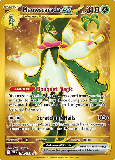 271/193 - Meowscarada EX - Paldea Evolved - Pokemon TCG