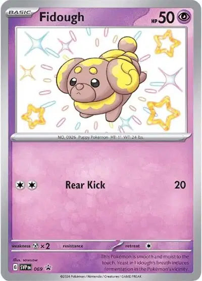 Fidough 069 Black Star Promo - Scarlet & Violet - Pokemon TCG