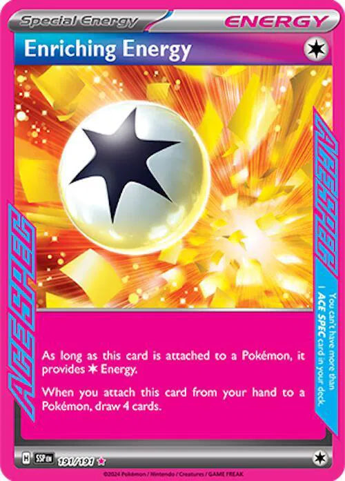 191/191 - Enriching Energy Ace Spec - Surging Sparks - Pokemon TCG